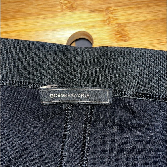 BCBG faux leather color block leggings - Picture 2 of 10